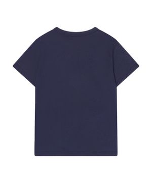 T-shirt with short sleeves and logo print