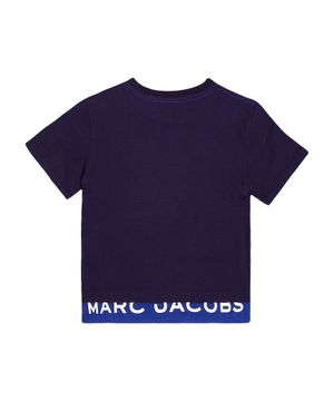 Short-sleeve logo printed T-shirt