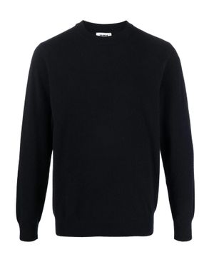 Round neck long sleeve jumper