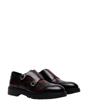 Buckle design leather monks