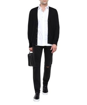 Long sleeve shirt with classic collar
