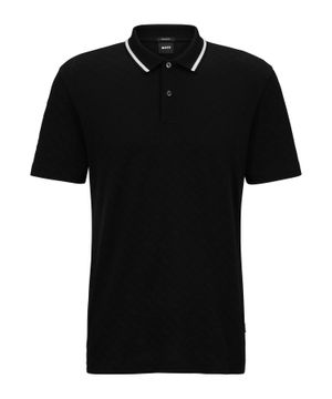 Short sleeve polo with classic collar