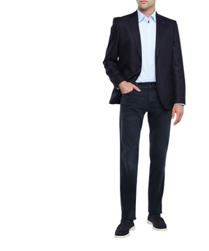 Straight-fit blazer