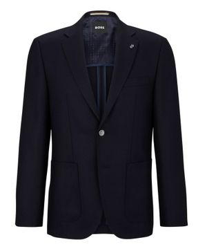 Straight-fit blazer