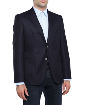 Straight-fit blazer