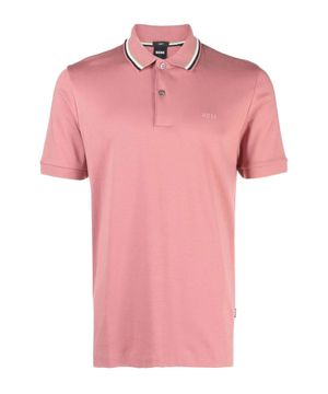 Short sleeve polo with classic collar