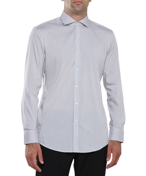 Long sleeve shirt with classic collar