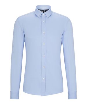 Long sleeve shirt with classic collar