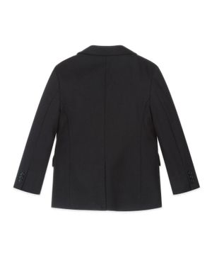 Long sleeve blazer with button fastening
