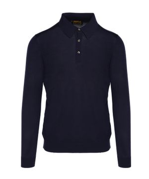 Three button collar polo