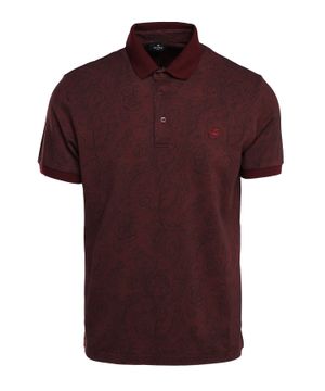 Short sleeve polo with classic collar