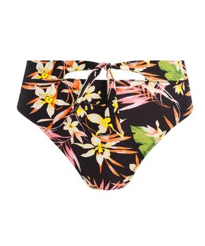 Gül printli bikini