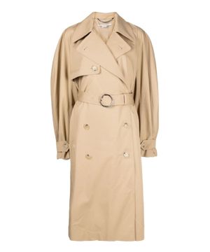 Belted trench coat