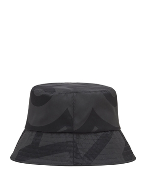 Logo detailing bucket hat