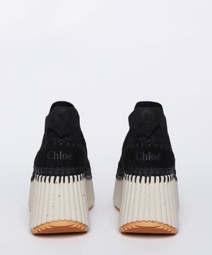 Nama chunky sole knitted sneakers