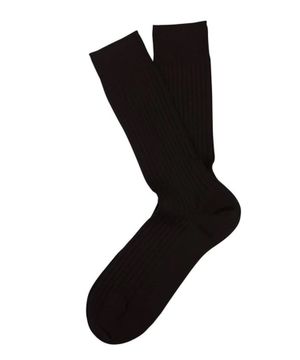 Ribbed socks