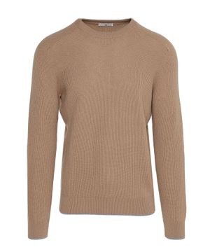 Round neck jumper with long sleeves