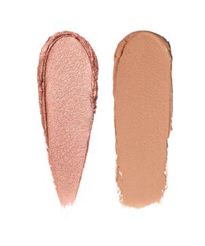 Dual-ended long-wear cream shadow stick - Pink Copper / Cashew