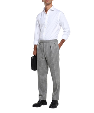 Long sleeve straight fit shirt