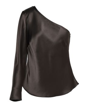 Asymmetric single sleeve top