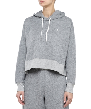 Logo embroidered hoodie