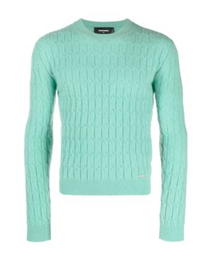 Round neck jumper with long sleeves