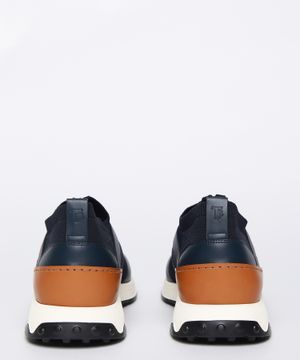 Panelled design sneakers