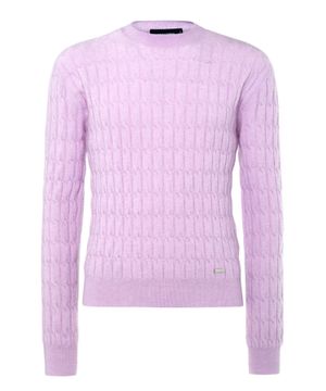 Round neck jumper with long sleeves