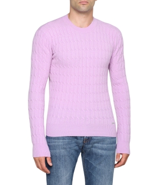Round neck jumper with long sleeves