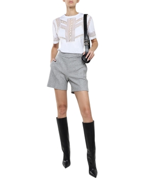 Round neck T-shirt with short sleeves