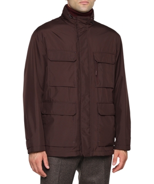 High neck long sleeve jacket