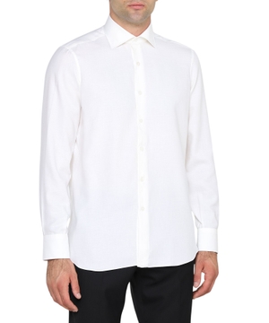 Long sleeve shirt with classic collar
