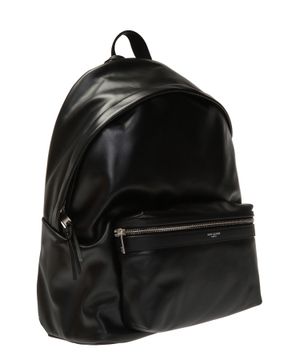 City backpack in matte leather