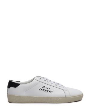 Court Classic SL/06 embroidered sneakers in smooth leather