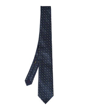 Tie with patterned print