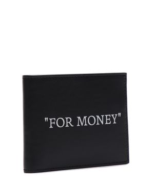 "For Money" bi-fold wallet