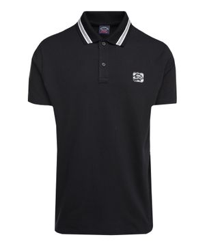 Short sleeve polo with classic collar