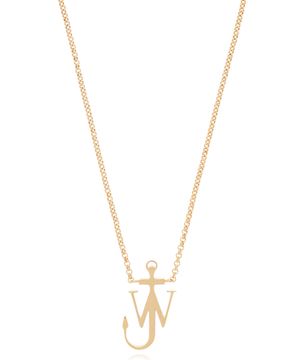 Logo detail necklace