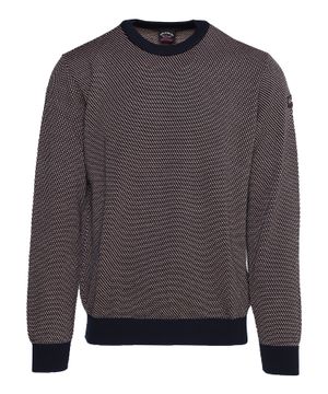 Round neck jumper with long sleeves