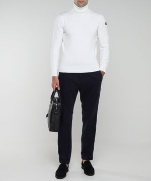 High-neck long sleeve jacket