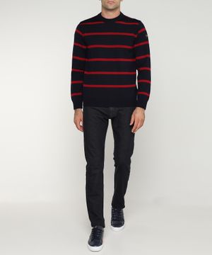 Round neck jumper with long sleeves