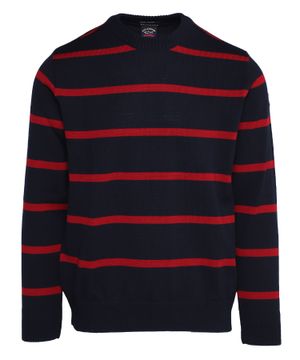 Round neck jumper with long sleeves