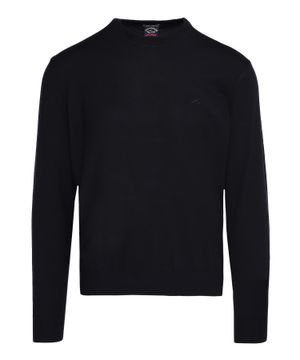 Round neck jumper with long sleeves