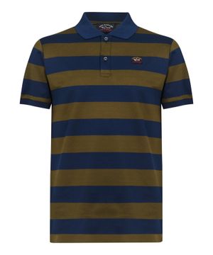 Short sleeve polo with classic collar