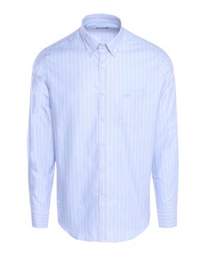 Striped straight-fit shirt