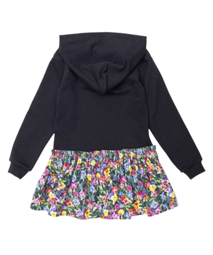 Long sleeve hooded dress