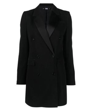 Long sleeve straight fit jacket