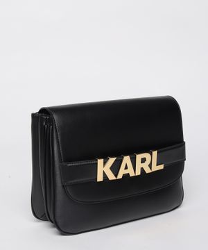 Crossbody K/Letters leather bag