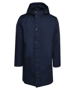 Straight-fit hooded jacket