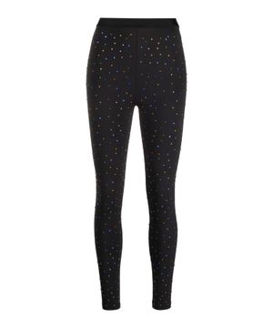 Multicolor crystals leggings